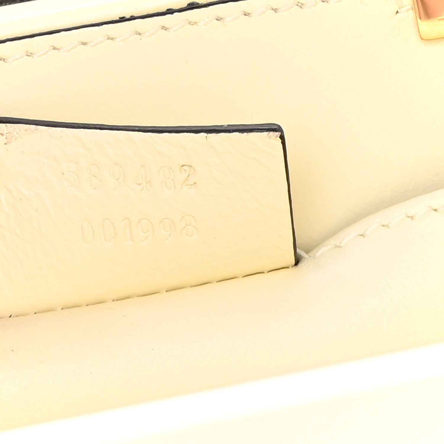 Gucci Plexiglass Mini Sylvie 1969 Top Handle Bag Ivory 7 of 10
