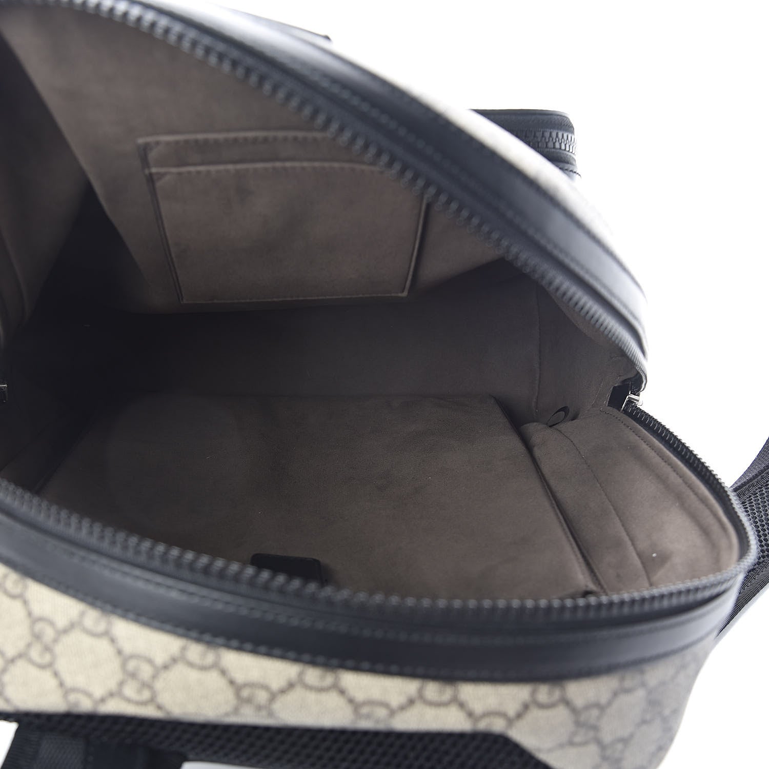 Gucci GG Supreme Monogram Medium Backpack Black 5 of 10
