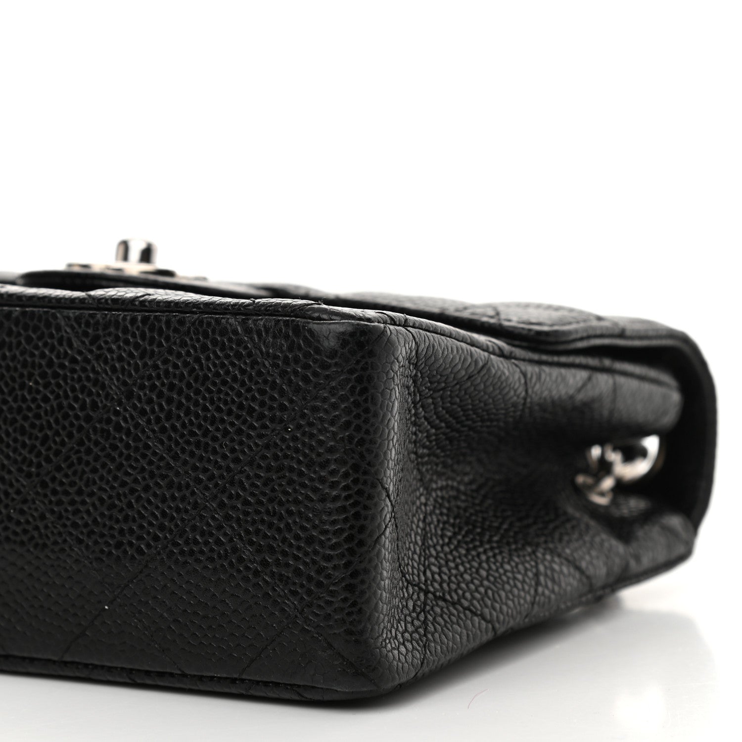 Chanel Caviar Quilted Mini Square Flap Black 9 of 9