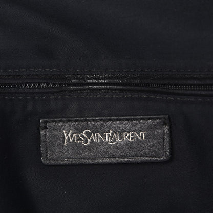 Saint Laurent Textured Patent Medium Easy Y Bag Black 7 of 8