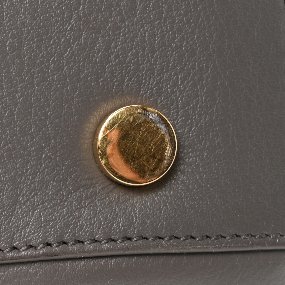 Calfskin Small Sac De Jour Fog