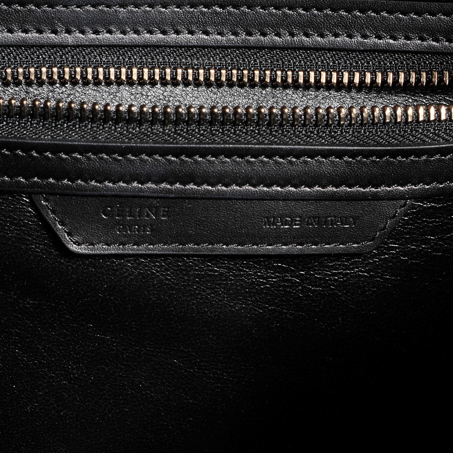 Celine Smooth Calfskin Felt Micro Tri-Color Luggage Indigo 6 of 8