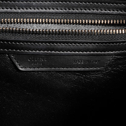 Celine Smooth Calfskin Felt Micro Tri-Color Luggage Indigo 6 of 8