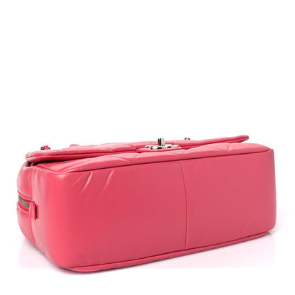 Chanel Aged Calfskin Quilted Small Express Bowling Bag Pink 3 of 6