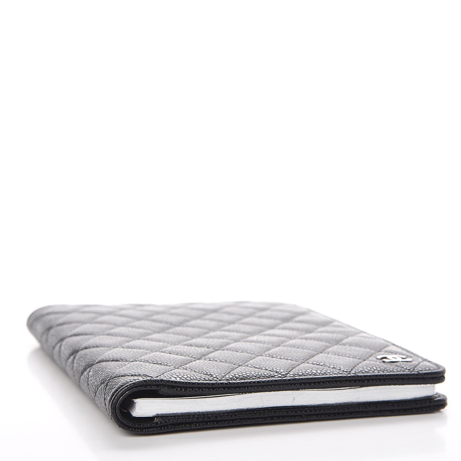 Chanel Caviar Quilted Large Agenda Cover Black 4 of 16