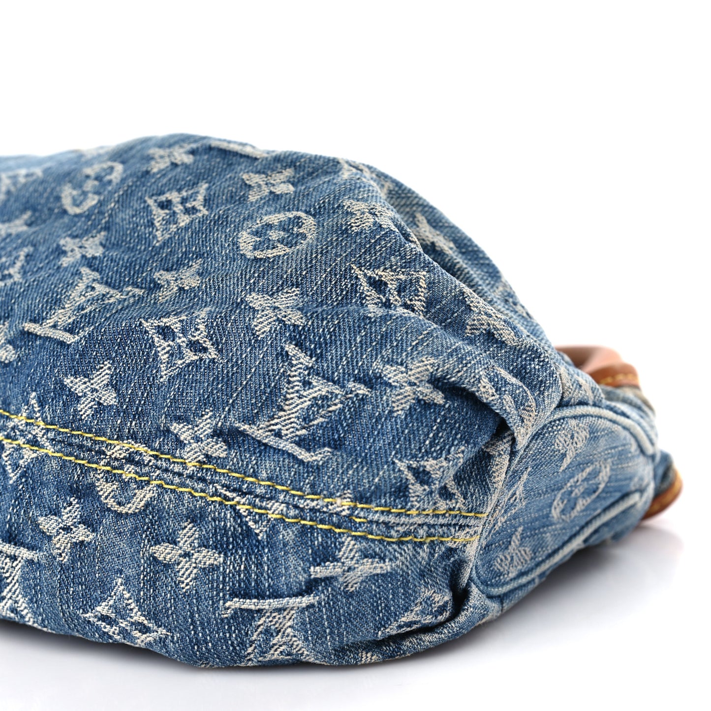 Monogram Denim Pleaty Blue