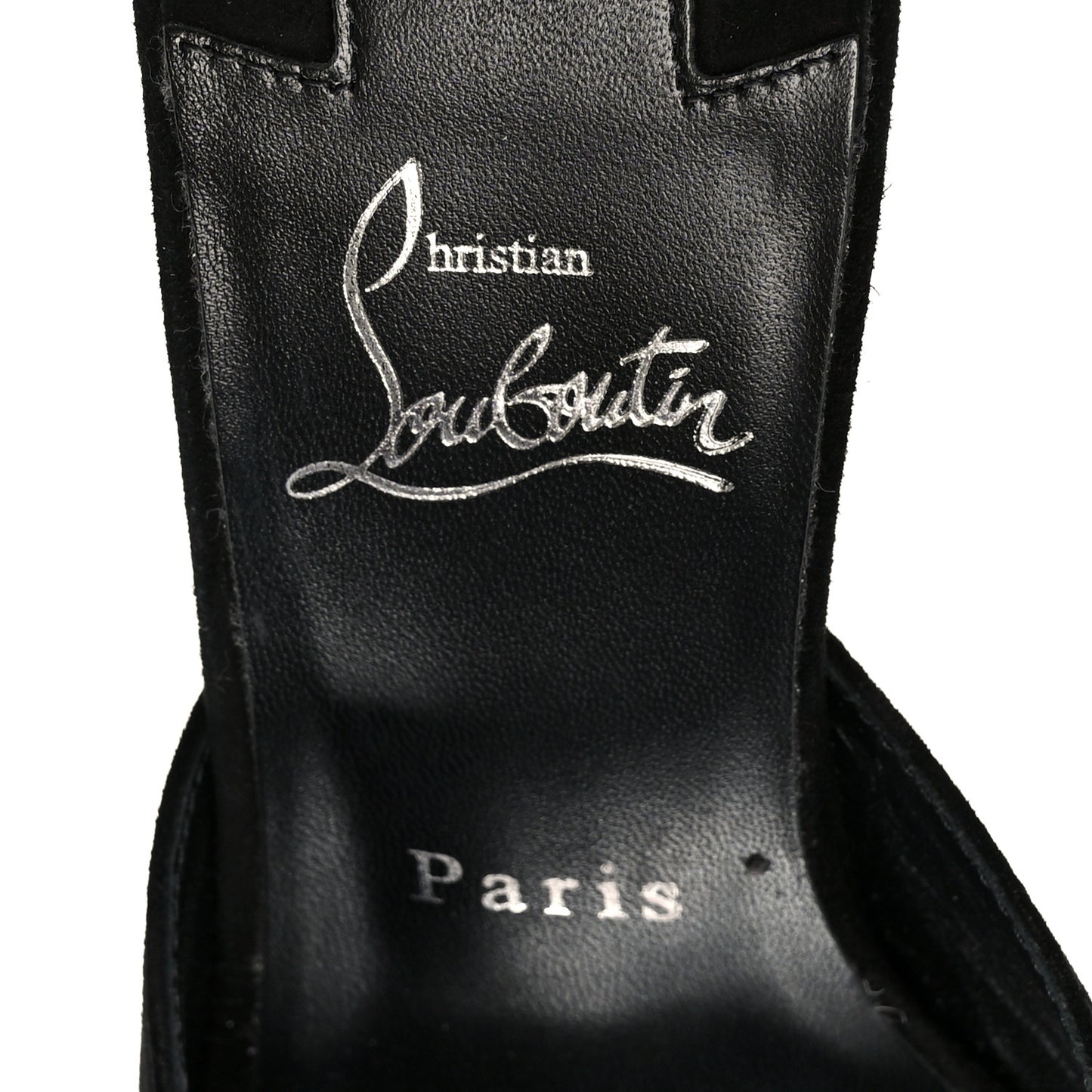 Veau Velours Condora 85 Mules 37 Black