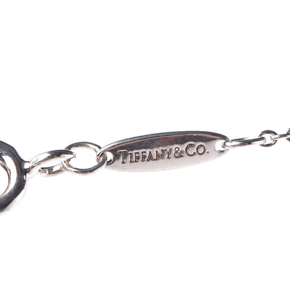 Tiffany Sterling Silver Diamond .21ctw Elsa Peretti Diamonds by the Yard Seven Station Necklace 5 of 6
