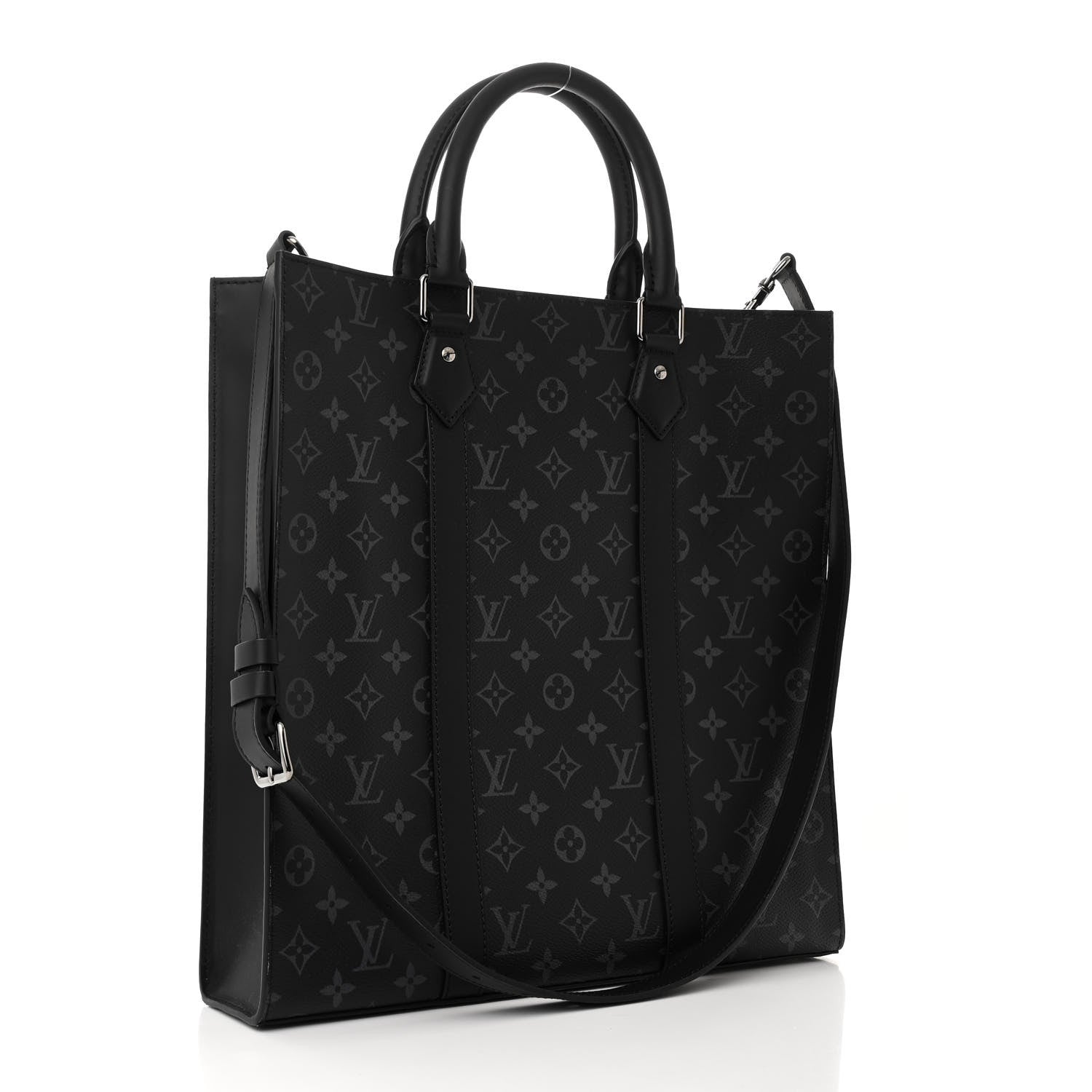 Louis Vuitton Monogram Eclipse Sac Plat 3 of 9
