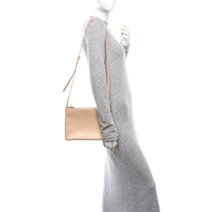 Celine Liege Calfskin Large Trio Crossbody Bag Nude 3 of 11