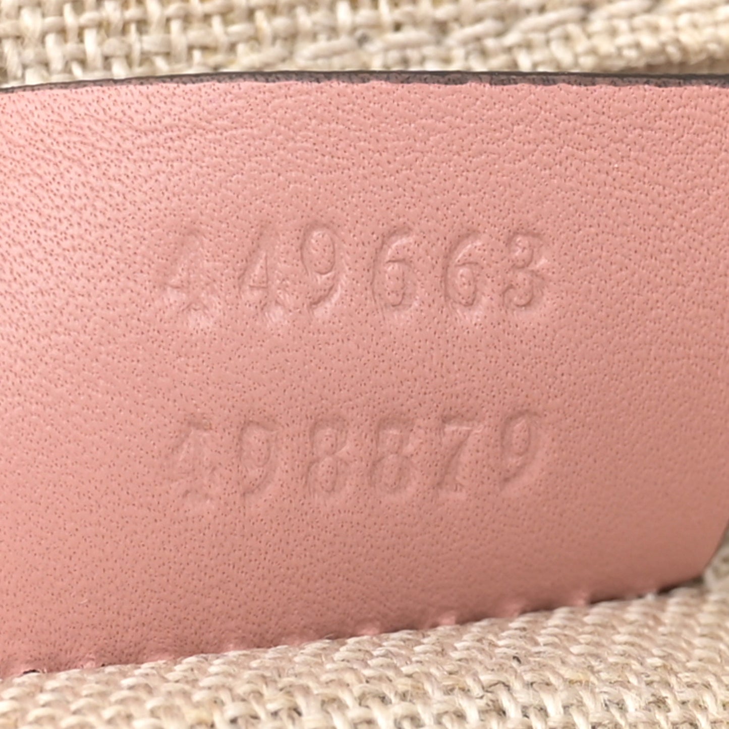 Microguccissima Medium Dome Bag Soft Pink