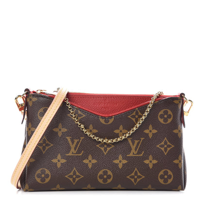 Louis Vuitton Monogram Pallas Clutch Cherry 1 of 10