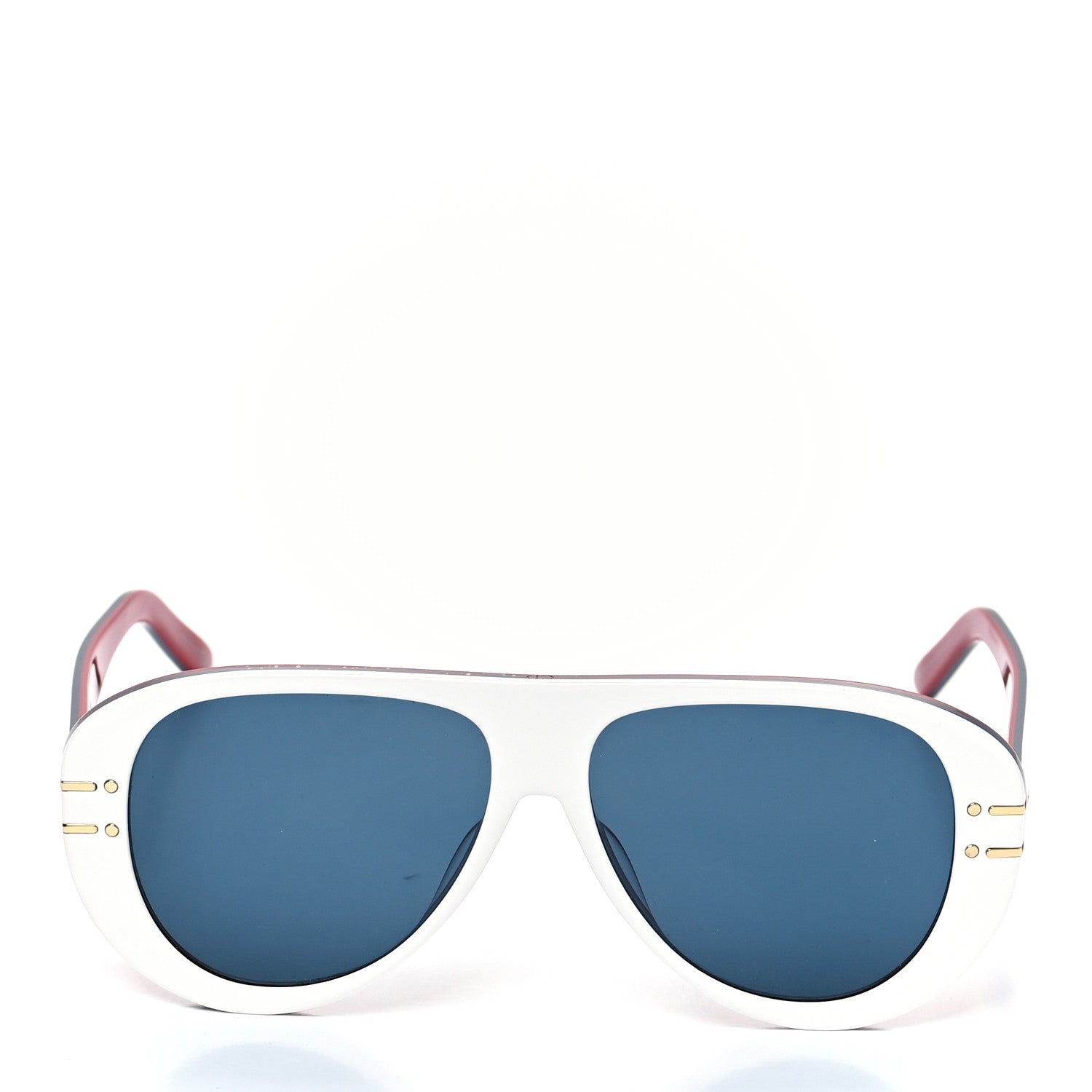 Christian Dior Acetate Diorsignature A2U DiorAlps White Red Blue 2 of 10
