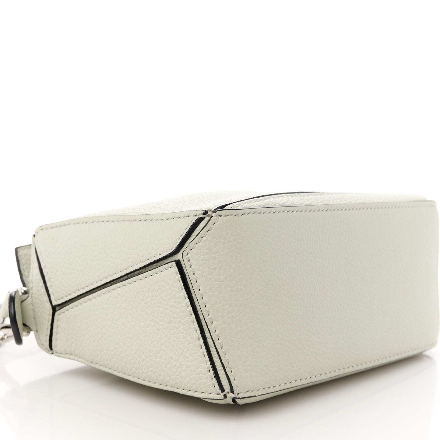 Calfskin Mini Puzzle Bag Light Celadon
