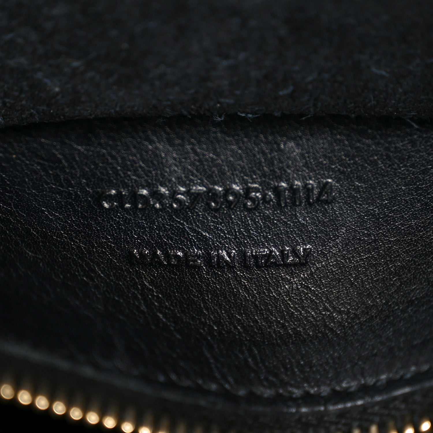 Saint Laurent Calfskin Monogram Baby Cabas Black 7 of 10