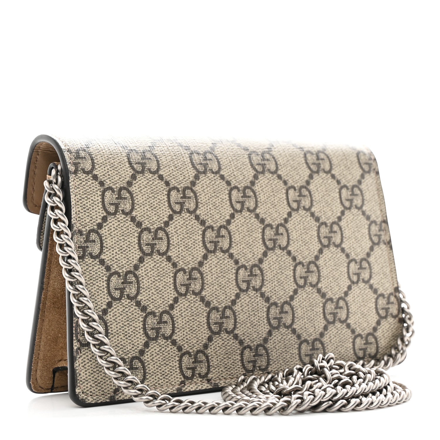 Gucci GG Supreme Monogram Super Mini Dionysus Shoulder Bag Taupe 4 of 19