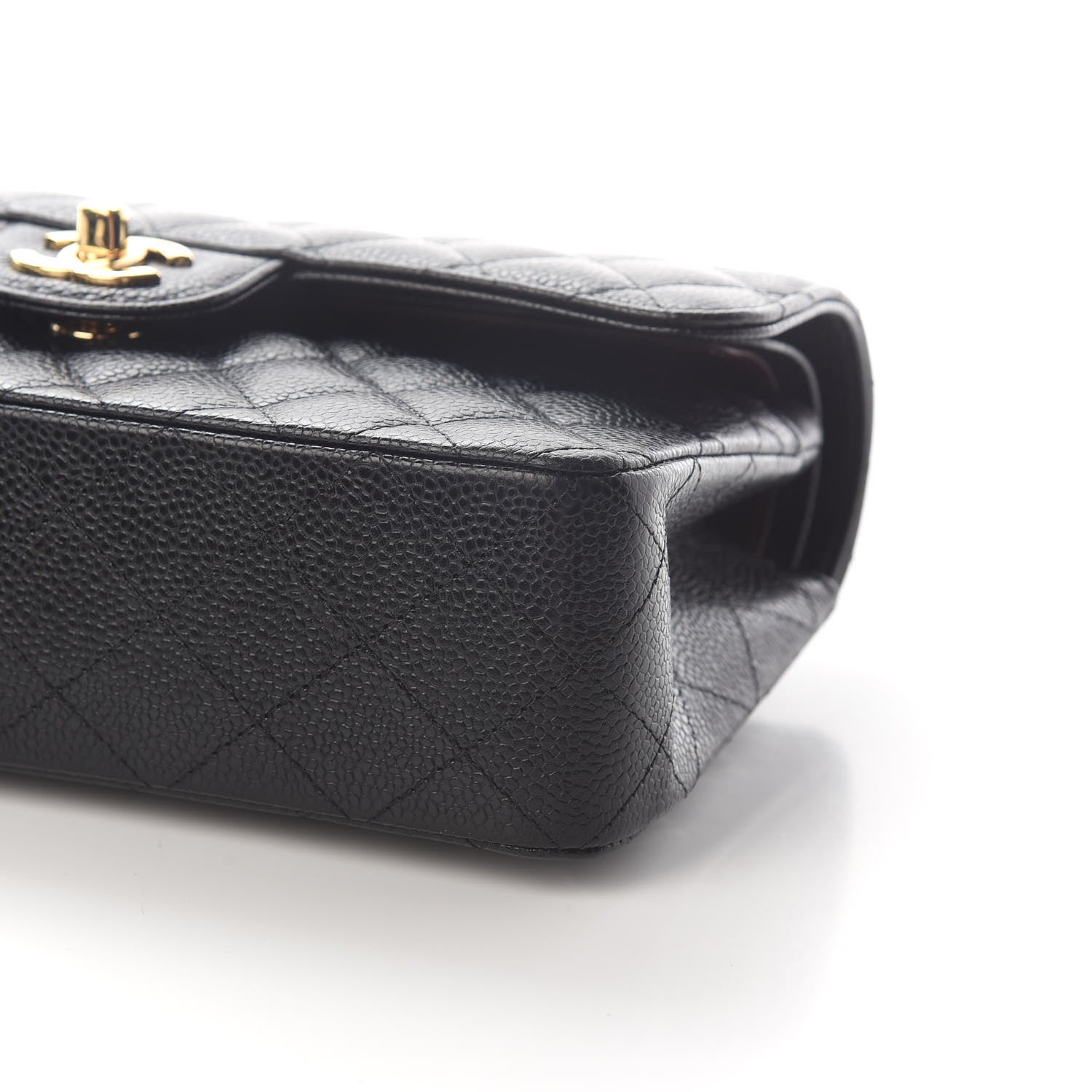 Chanel Caviar Quilted Small Double Flap Black 9 of 9