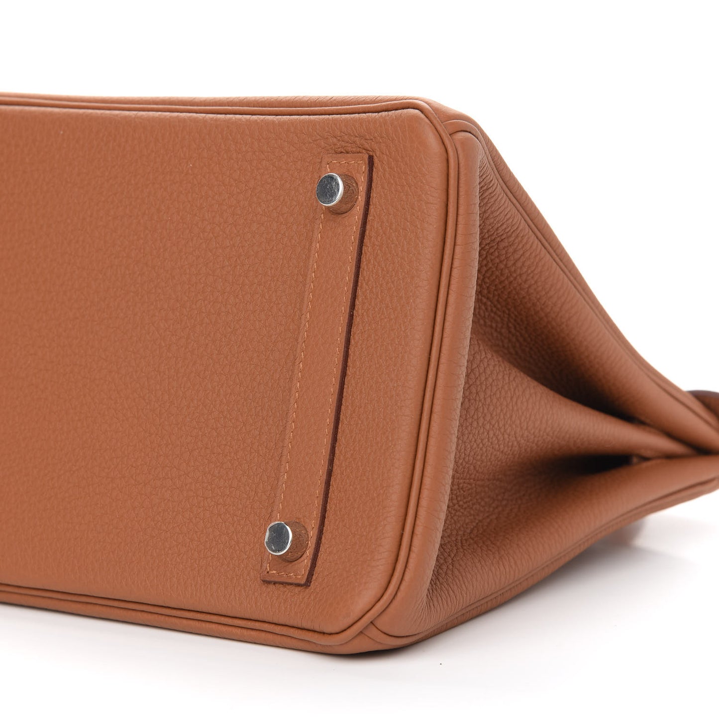 Togo Swift Officier Birkin 30 Gold Ambre