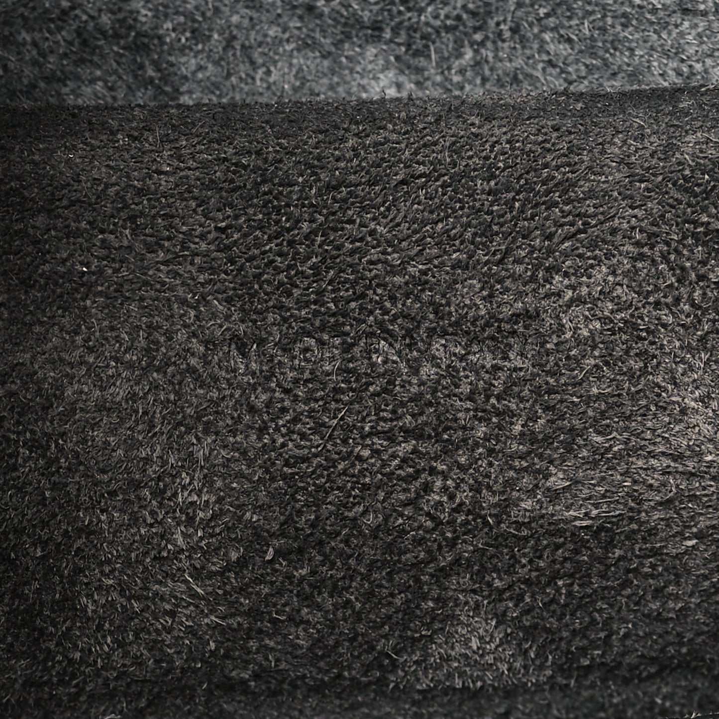 Grained Calfskin Micro Belt Bag Grey