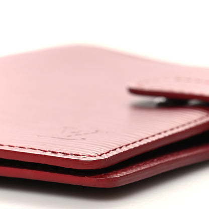 Louis Vuitton Epi Small Ring Agenda Cover Red 9 of 11