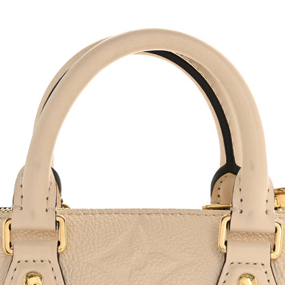 Louis Vuitton Empreinte Monogram Giant Speedy Bandouliere 20 Creme 11 of 12