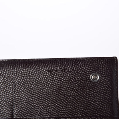 Prada Tessuto Nylon Continental Flap Wallet Ebano 7 of 8