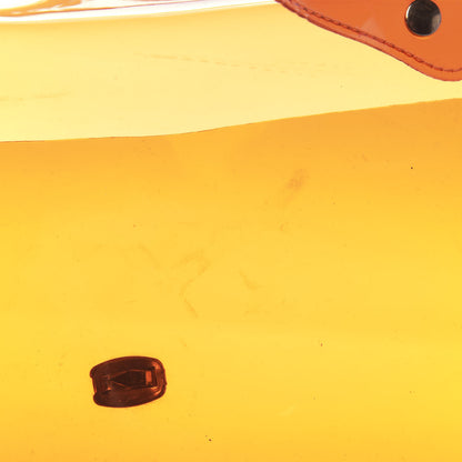 Hermes Vinyl Souvenir De L'Exposition Kelly Orange 7 of 13