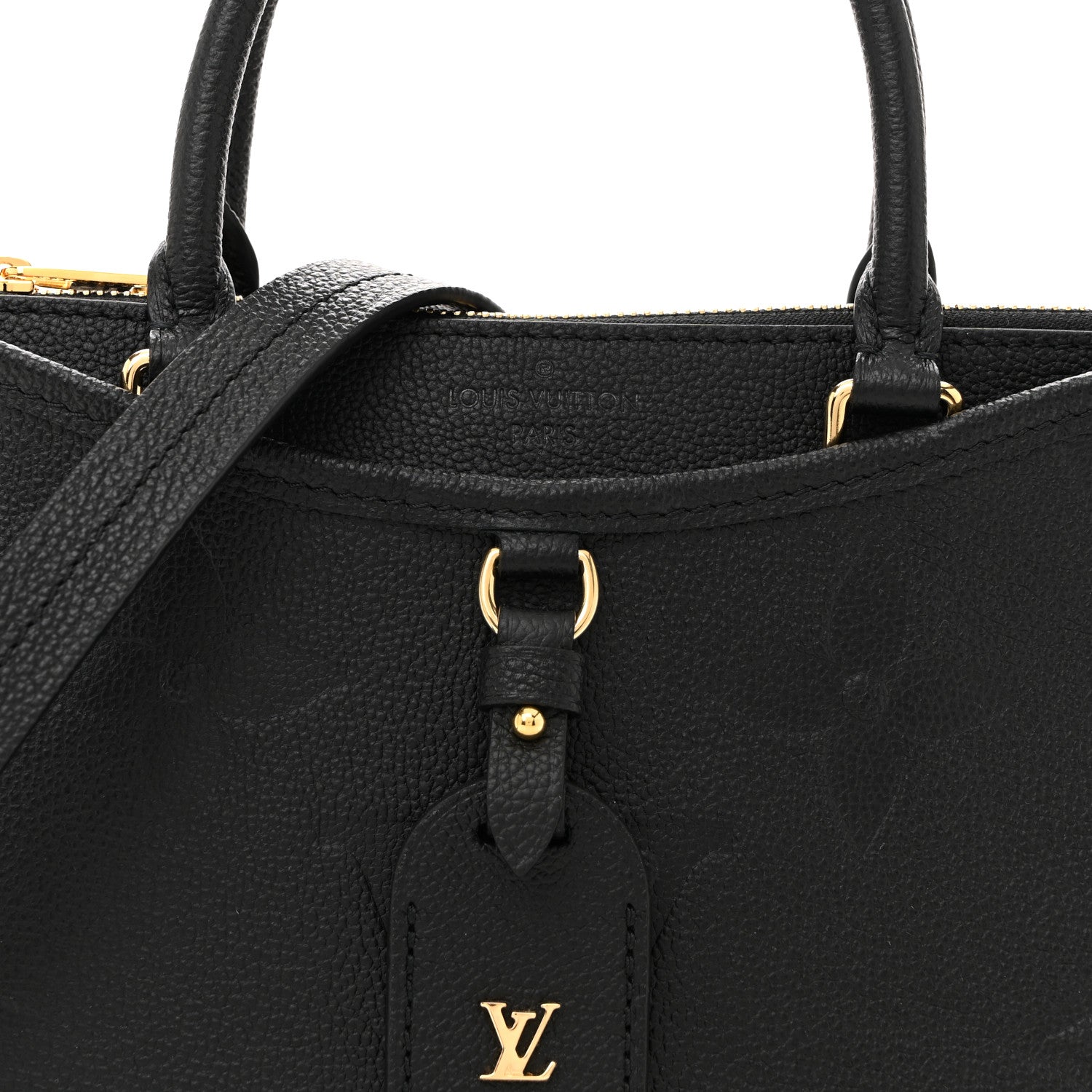 Louis Vuitton Empreinte Monogram Giant Trianon PM Black 8 of 10