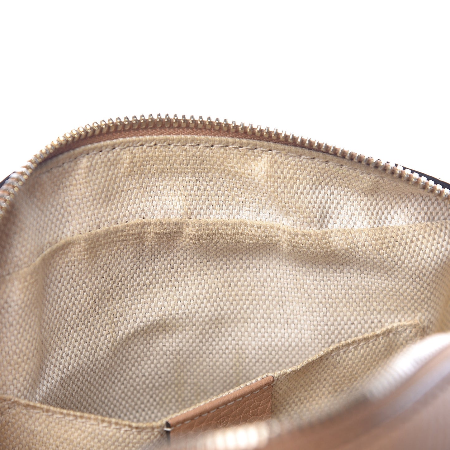 Pebbled Calfskin Small Soho Disco Bag Camelia