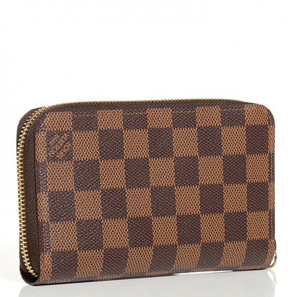 Louis Vuitton Damier Ebene Zippy Compact Wallet 3 of 16