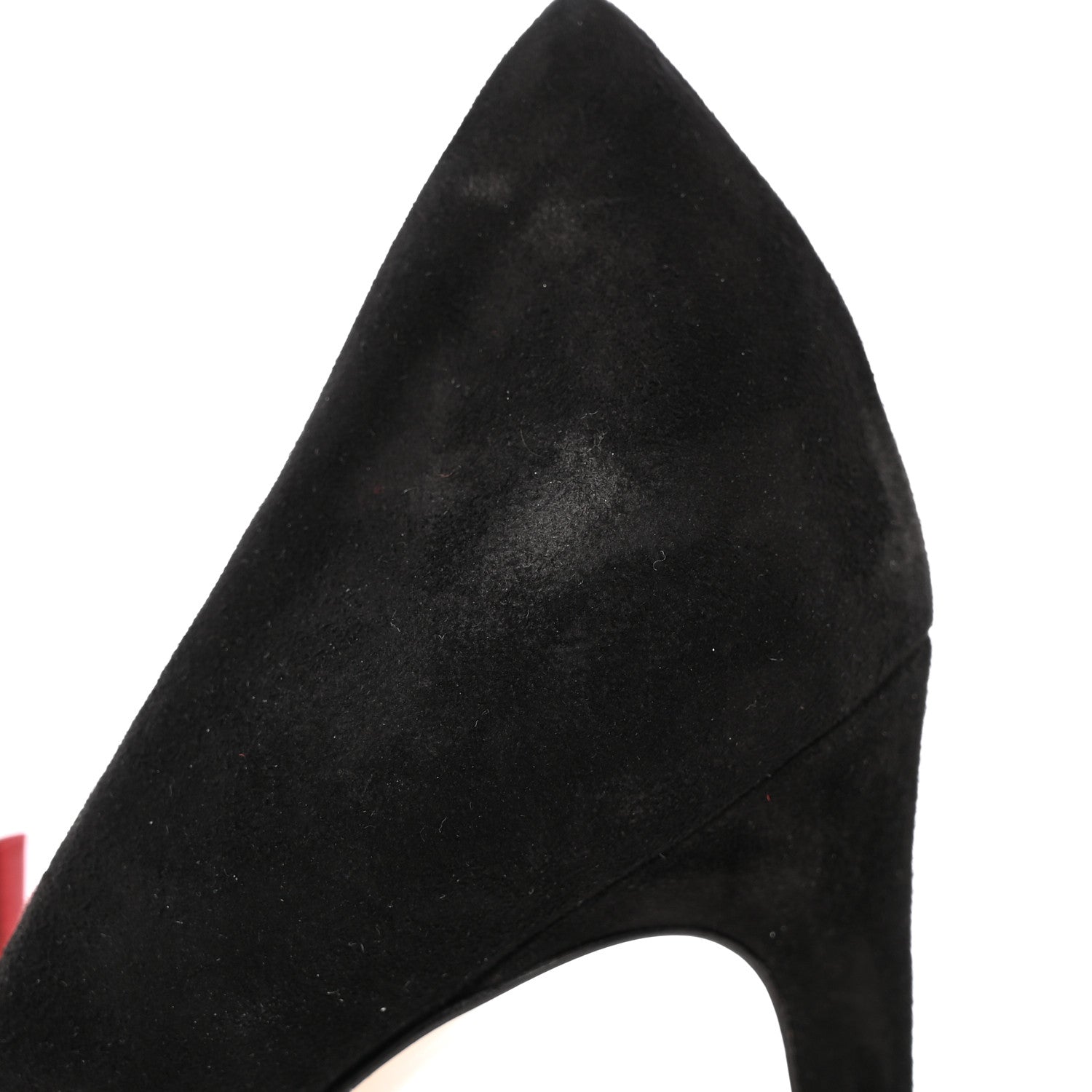 Gucci Kid Scamosciato Removable Web Bow High Heel Pumps 39.5 Black 13 of 19