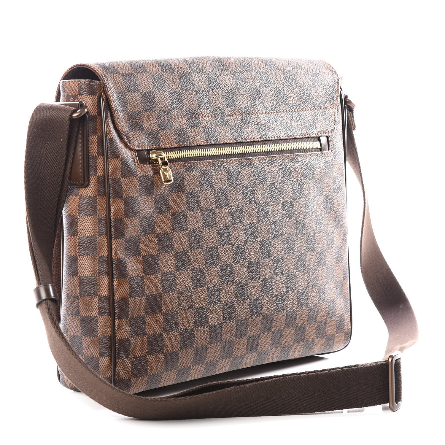 Louis Vuitton Damier Ebene District MM 2 of 9