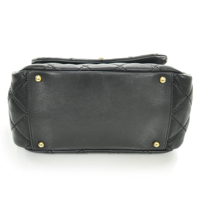 Chanel Calfskin Quilted Retro Chain Flap Black 9 of 9