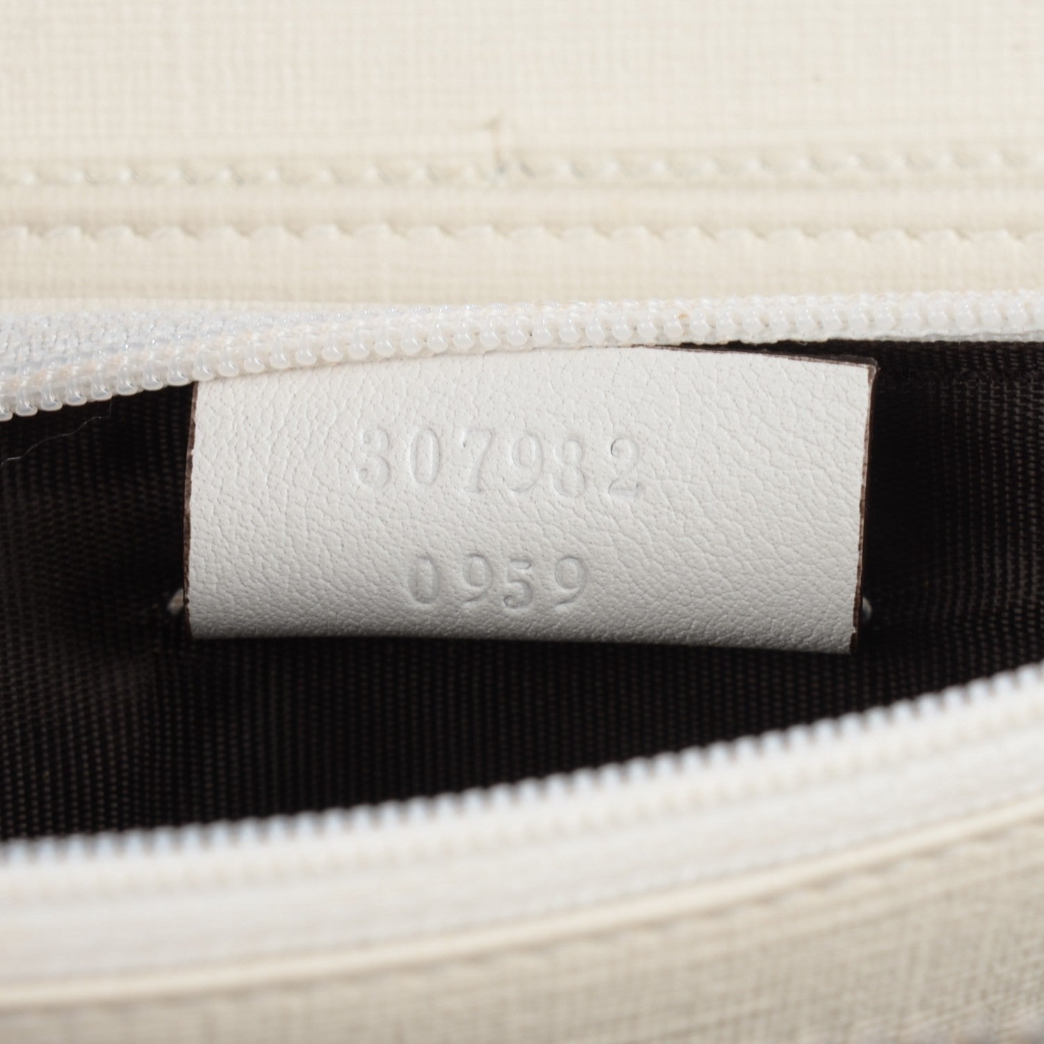 Gucci Micro GG Supreme Stars GG Pierce Zip Around Wallet White 6 of 7