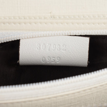 Gucci Micro GG Supreme Stars GG Pierce Zip Around Wallet White 6 of 7