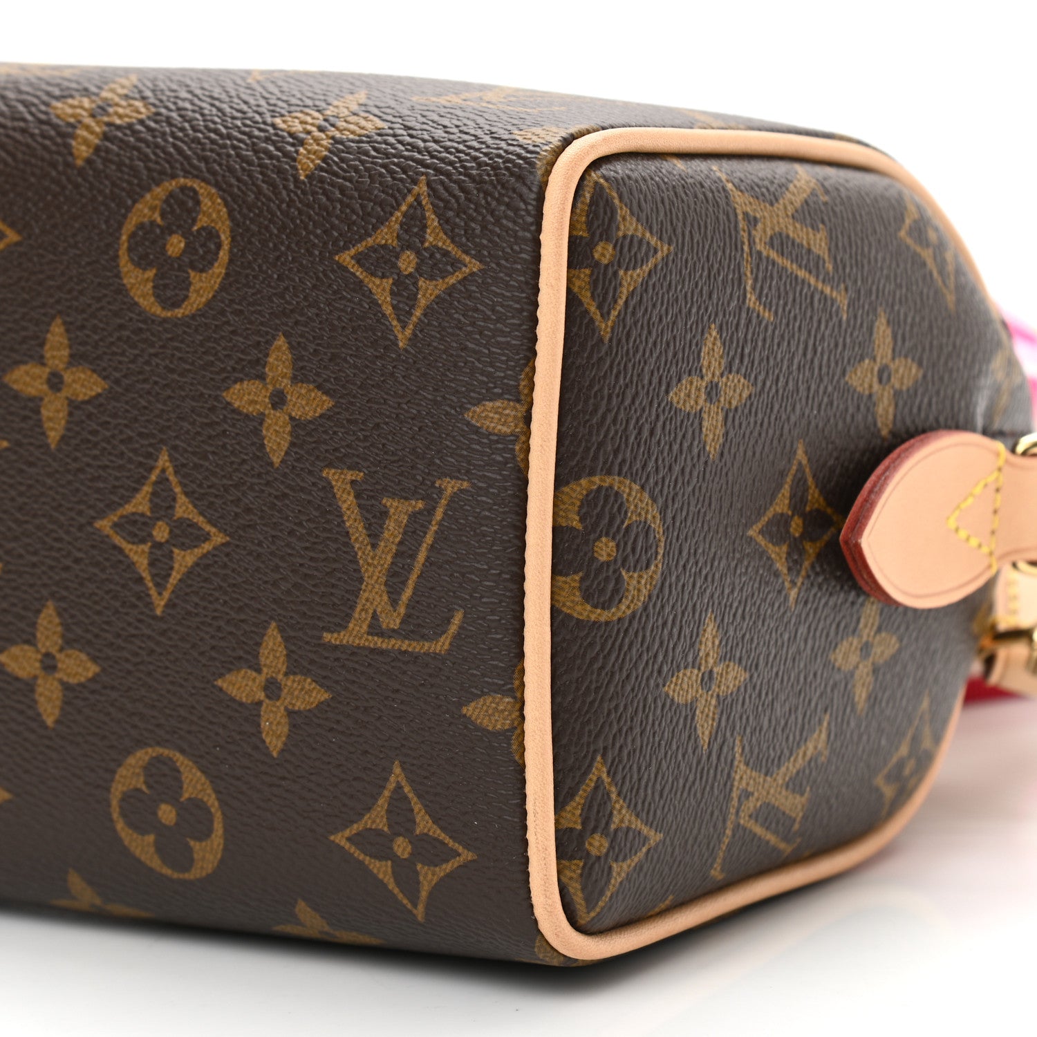 Louis Vuitton Monogram Speedy Bandouliere 20 Fuchsia 9 of 14