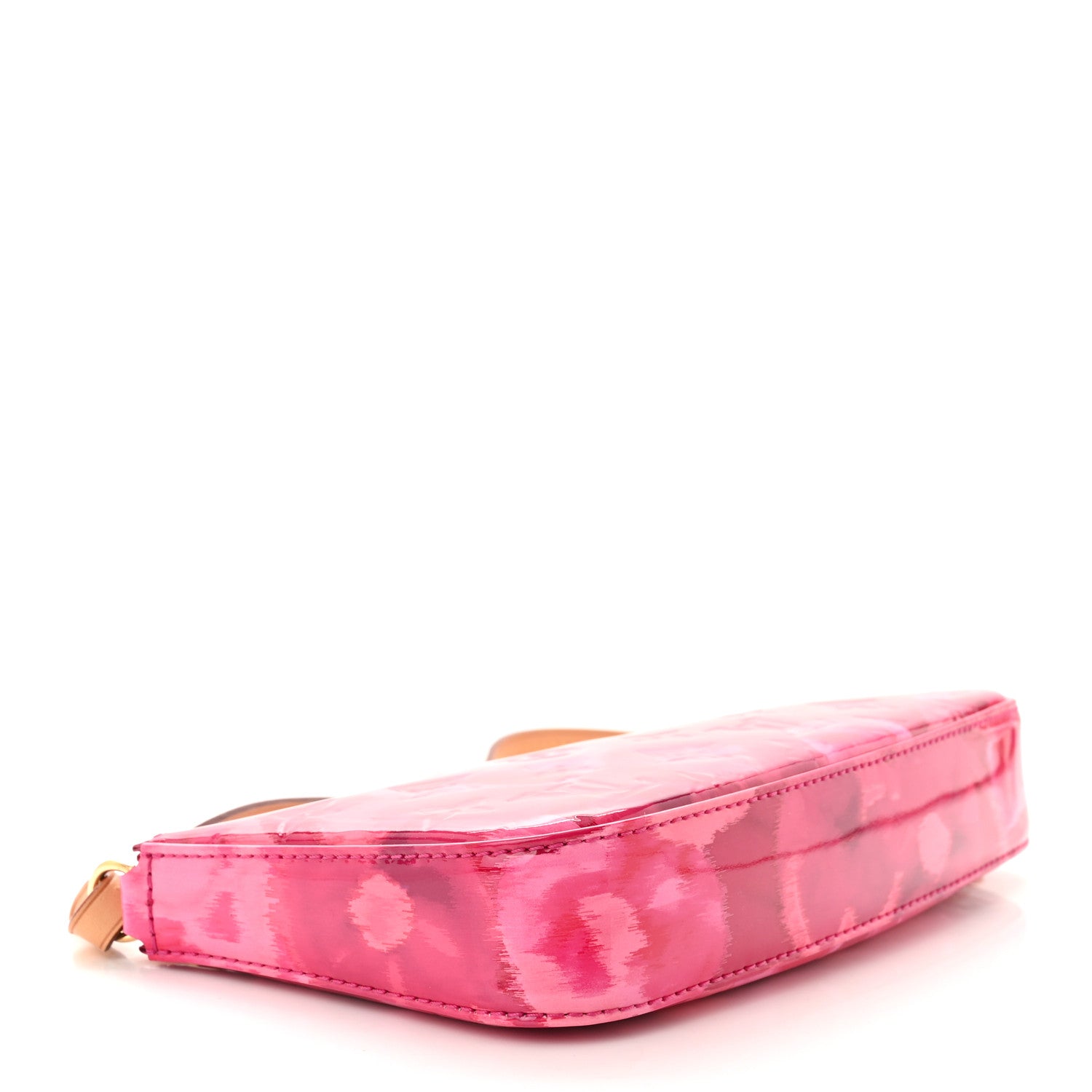 Louis Vuitton Vernis Ikat Pochette Accessories NM Rose Indien 4 of 10