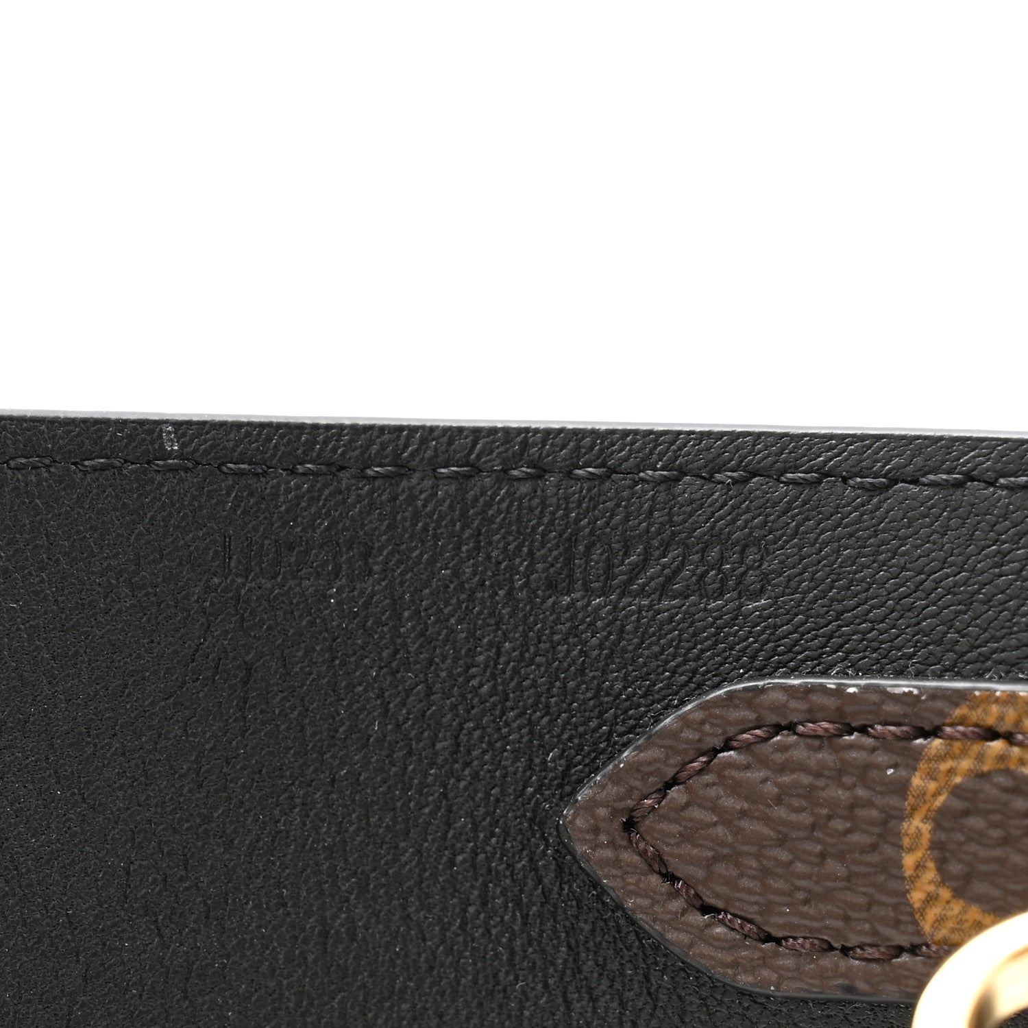 Louis Vuitton Monogram Bandouliere Shoulder Strap Black 4 of 5
