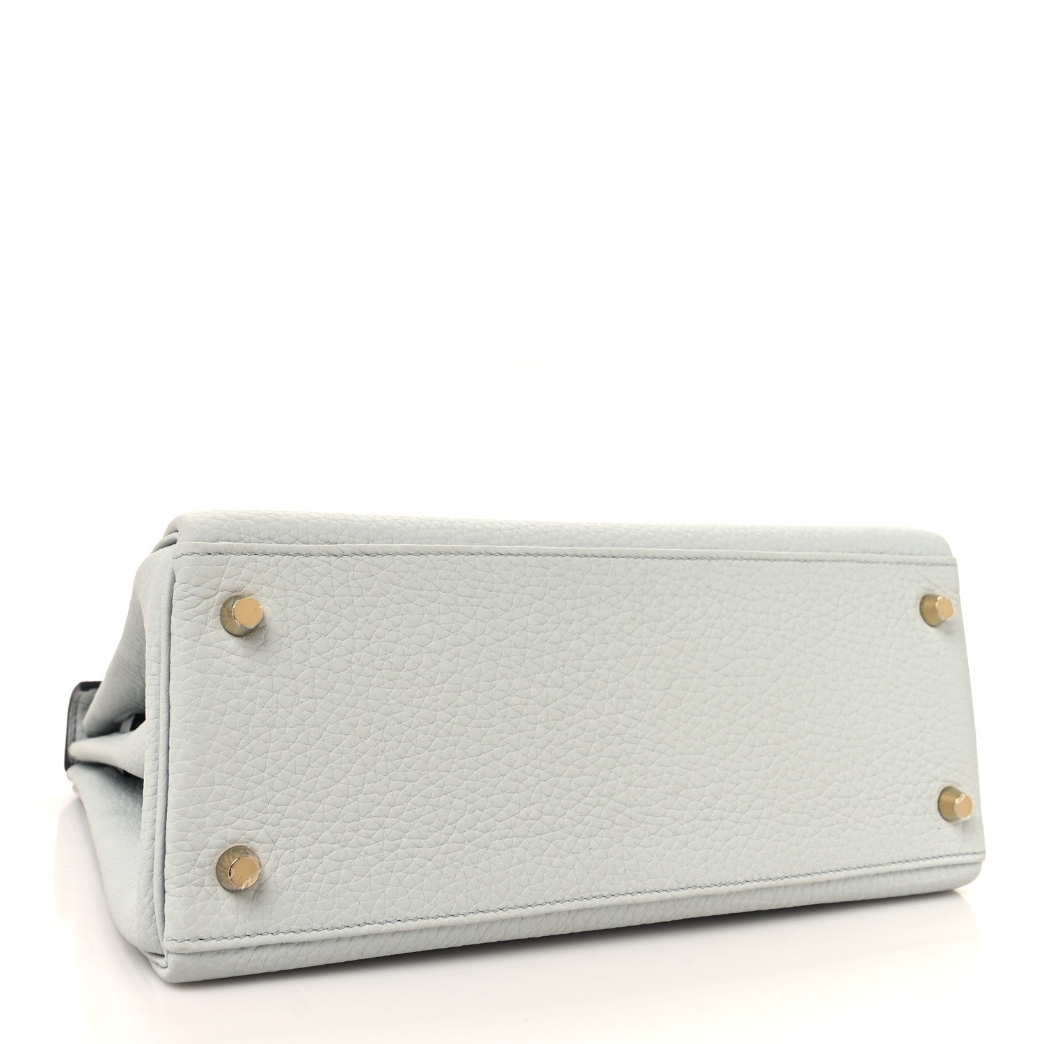 Hermes Taurillon Clemence Kelly Retourne 28 Bleu Pale 4 of 11