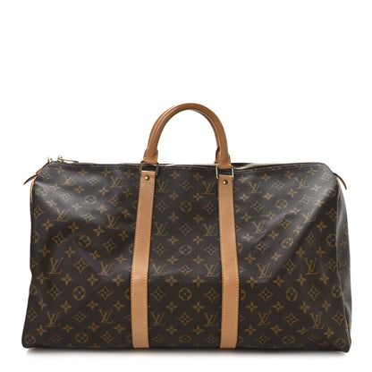 Louis Vuitton Monogram Keepall 50 1 of 9