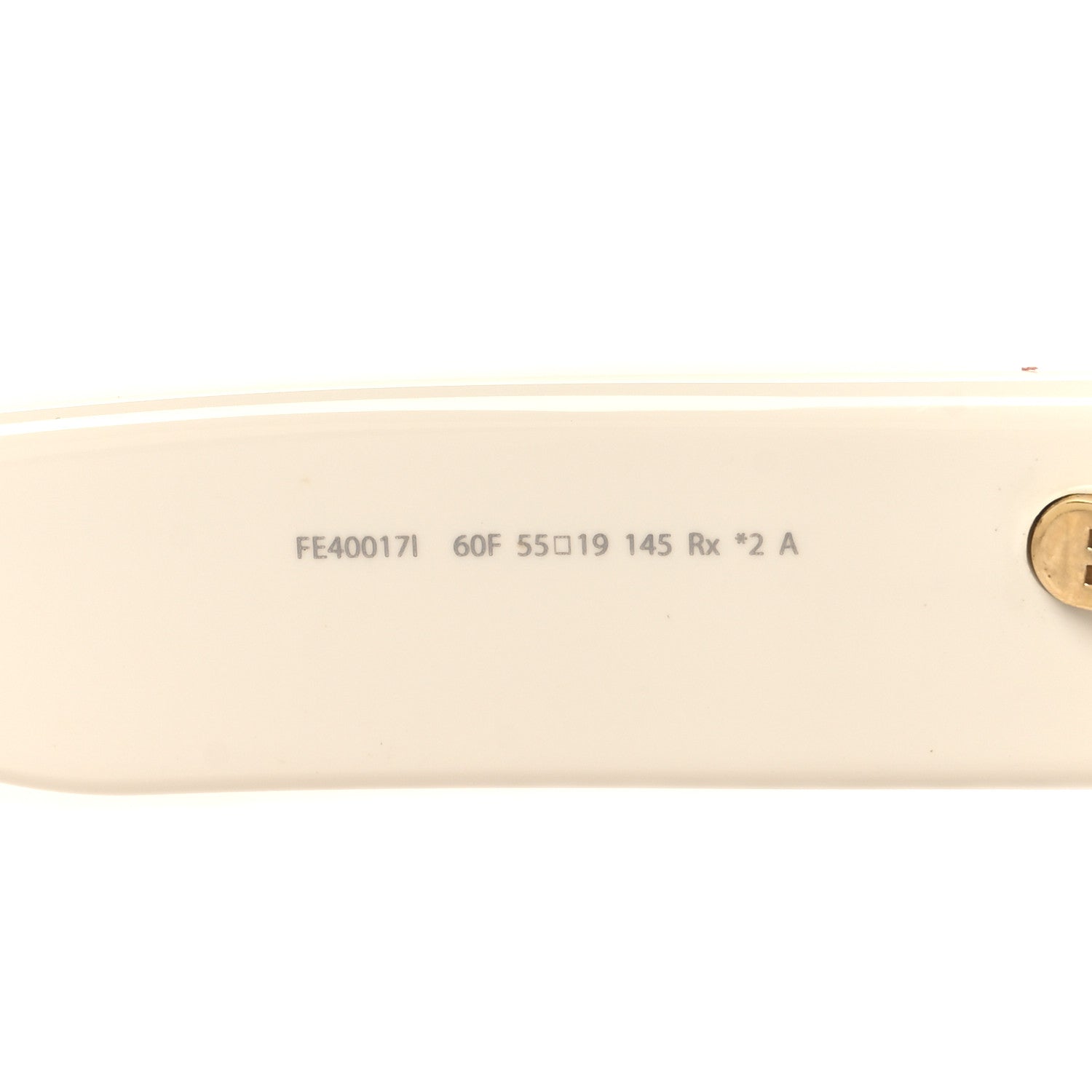 Fendi Acetate FF Fendi Butterfly Sunglasses FE40017I White 6 of 7