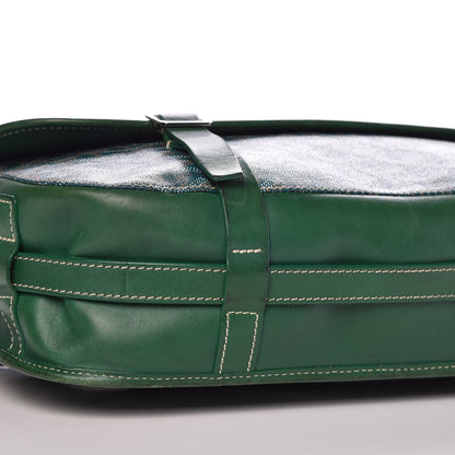 Goyard Goyardine Belvedere GM Messenger Bag Green 11 of 12