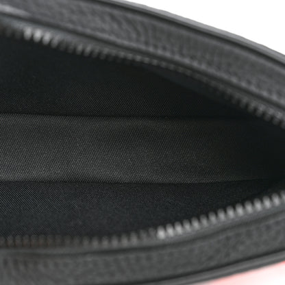 Louis Vuitton Taurillon Monogram Uniformes Solar Ray Soft Pochette Volga Belt Bag Black 5 of 10