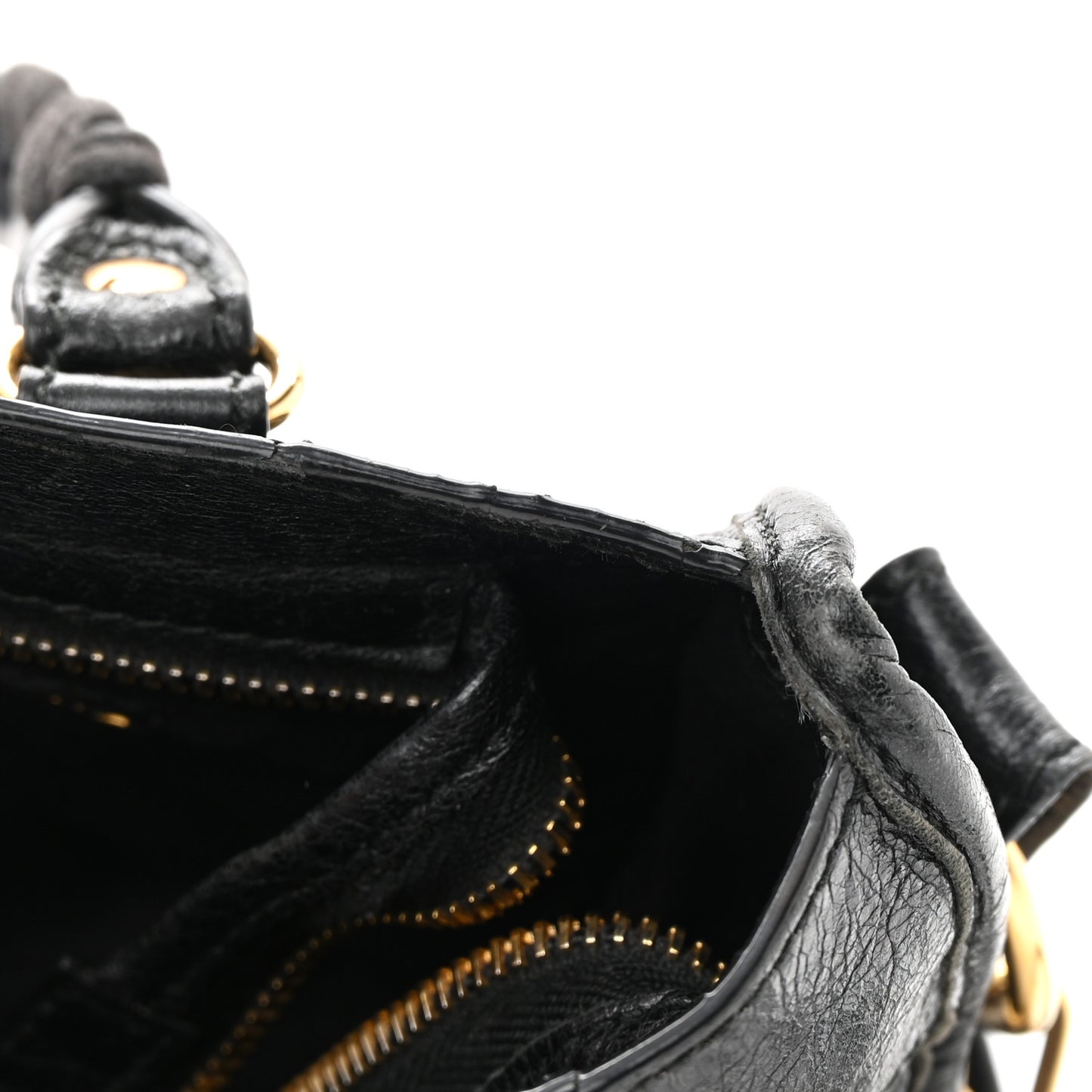 Agneau Giant 12 Gold Hardware Mini City Black