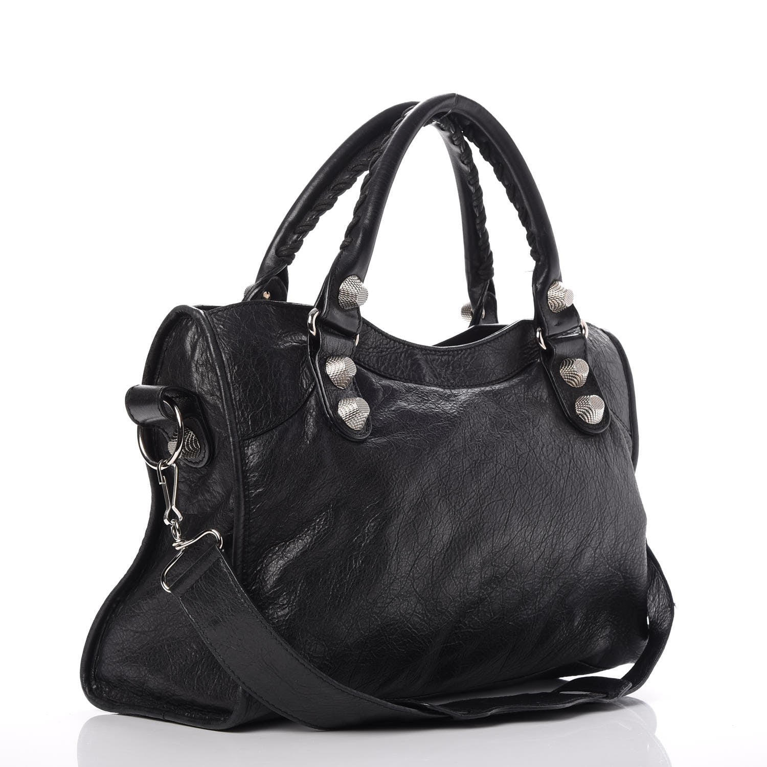 Balenciaga Agneau Giant 21 Silver Hardware City Black 4 of 8