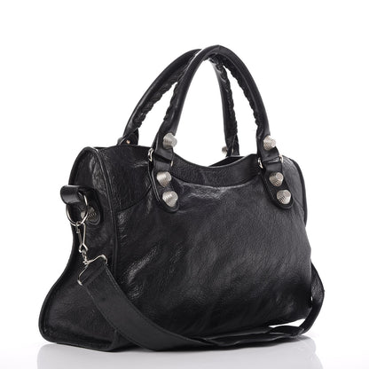 Balenciaga Agneau Giant 21 Silver Hardware City Black 4 of 8