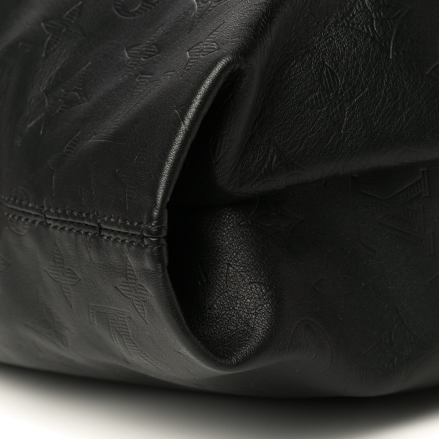 Louis Vuitton Calfskin Monogram Shadow Tote Black 9 of 9
