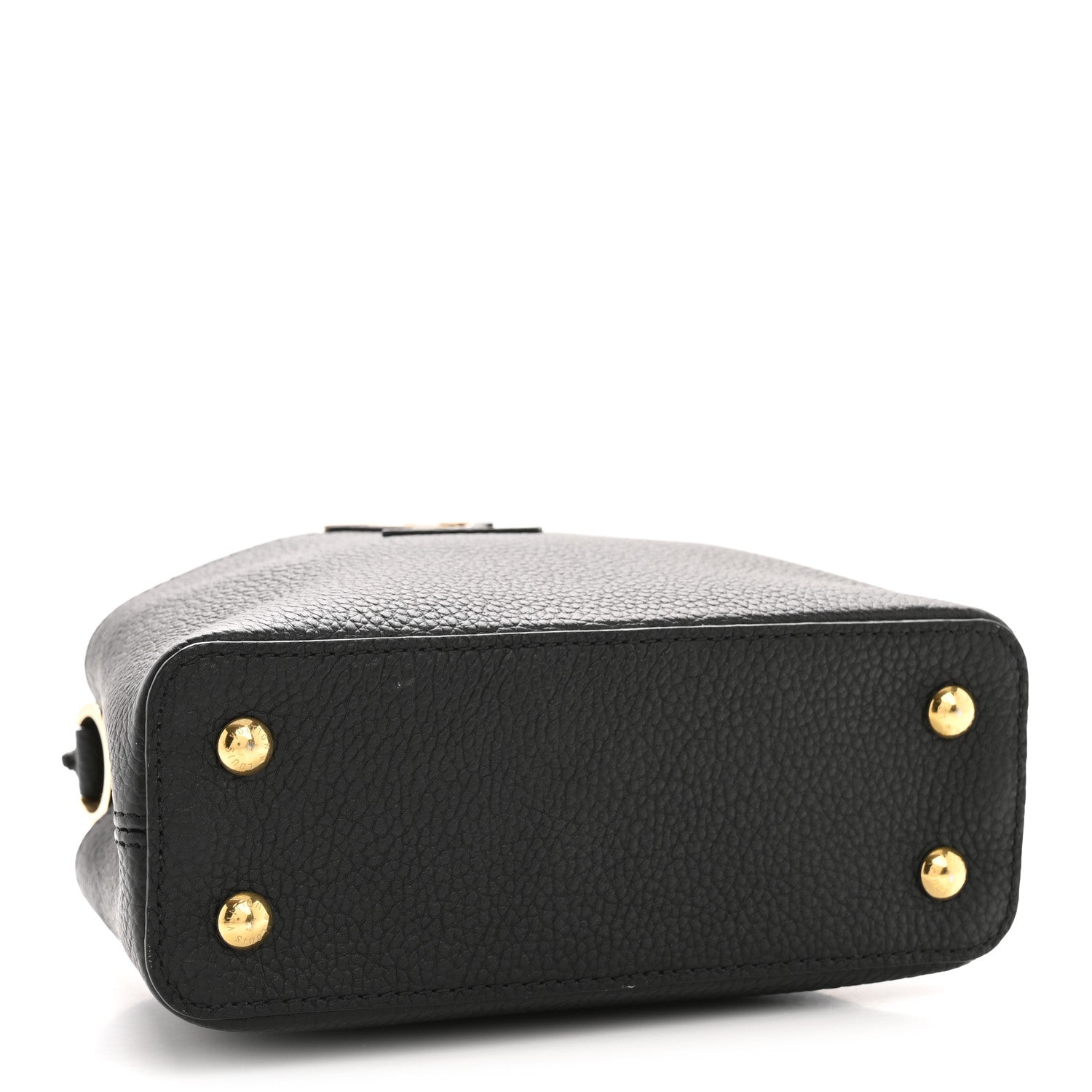 Louis Vuitton Taurillon Mini Capucines Black 4 of 11
