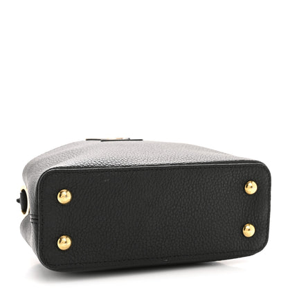 Louis Vuitton Taurillon Mini Capucines Black 4 of 11