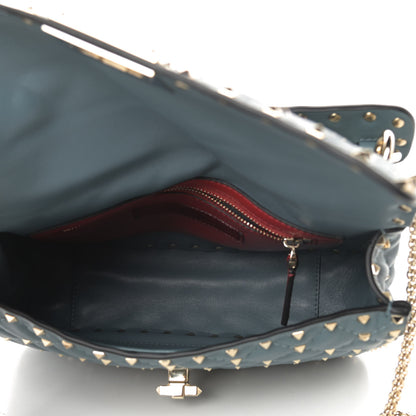 Valentino Garavani Nappa Medium Rockstud Spike Shoulder Bag Giada 5 of 12